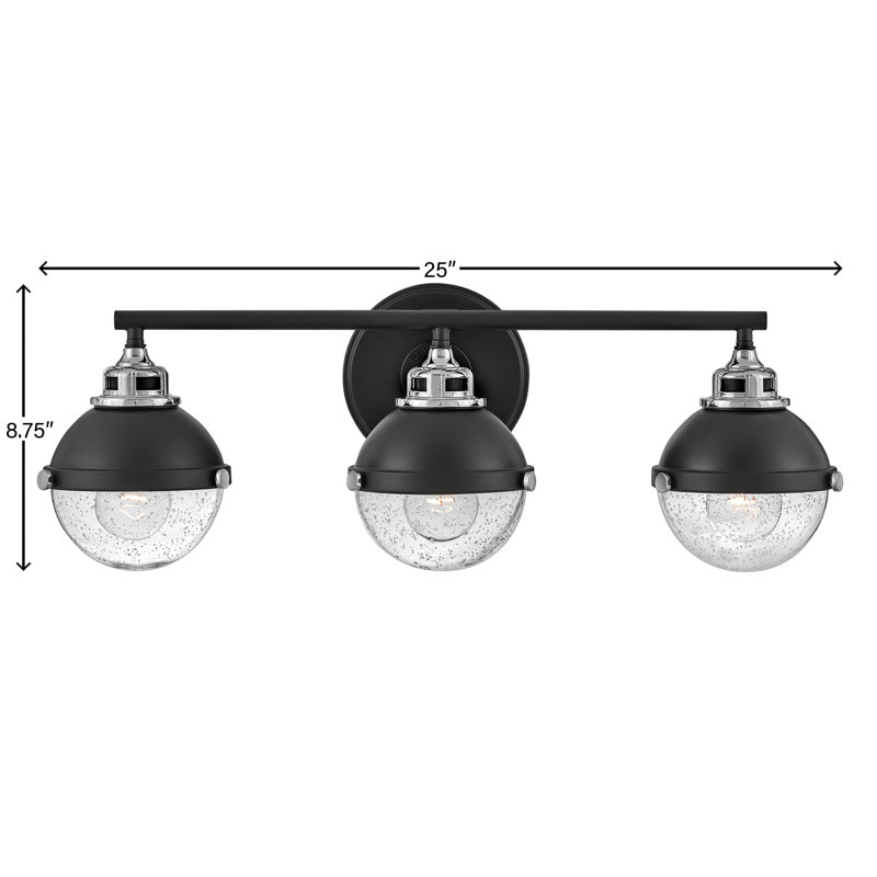 Kyoto 3 Light Dimmable Vanity Light