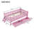 Wood Twin Size Platform Bed With Guardrail And 2 Drawers-2075429898