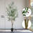 6Ft Faux Olive Tree With Fruit And Realistic Leaves For Home Decor-1148567851
