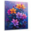 Vibrant violet rhododendron été symphonie I - décoration murale rhododendron-1134132241-1134132244
