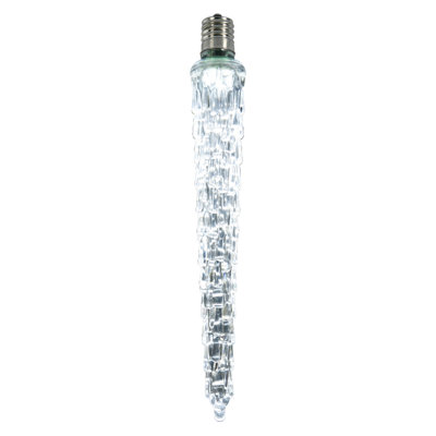 Ampoule tombant en glaçon