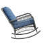 Chaise d'extérieur en rotin avec coussins Yentin-1706309115