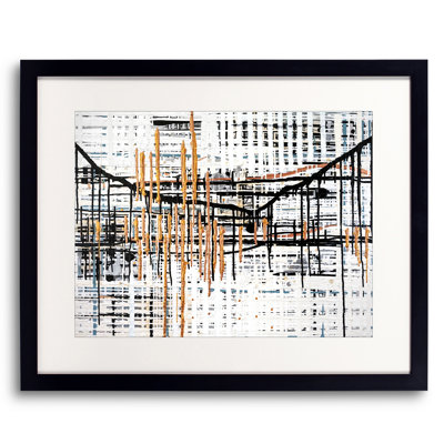 Copper Scape Print by Kari Souders