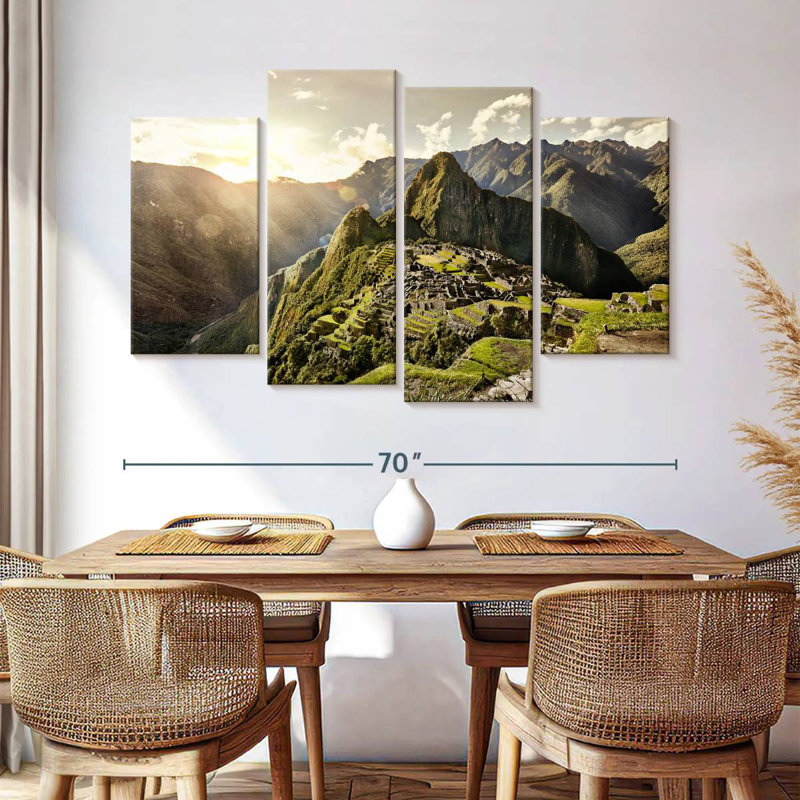 Lilie Ancient Machu Picchu, 42" H x 68" W
