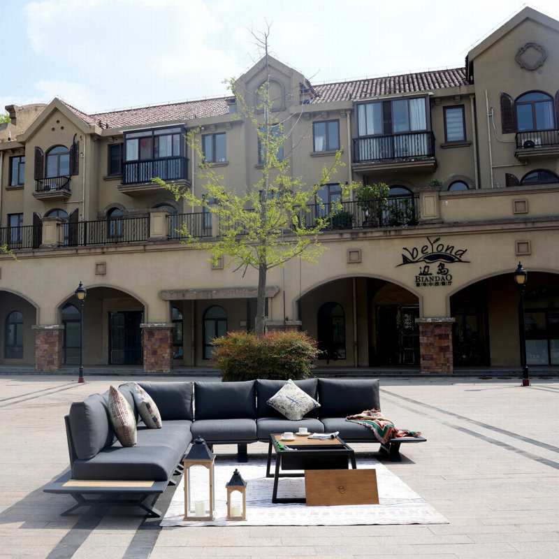 7 - Person Patio Conversation Set with Cushions