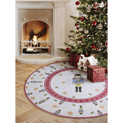 Villeroy & Boch Toy's Delight Limited Edition Nutcracker - Christmas Tree Rug Round, Xmas Tree Decorations, Christmas Holiday, Christmas Tree Collar