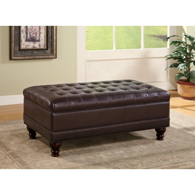 Banc en cuir Adelheid