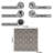 Benaiah Indoor Doormat Washable Doormat for Entryway w/ Non Slip Backing-97924760