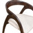 Rozella Solid Wood Curved Arm Chairs