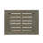 3-Piece Balcony Bar Set With Bottom Shelf Table And 2 Stools, Grey Finish