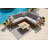 Subramanya Teak 14 - Person Patio Conversation Set with Cushions