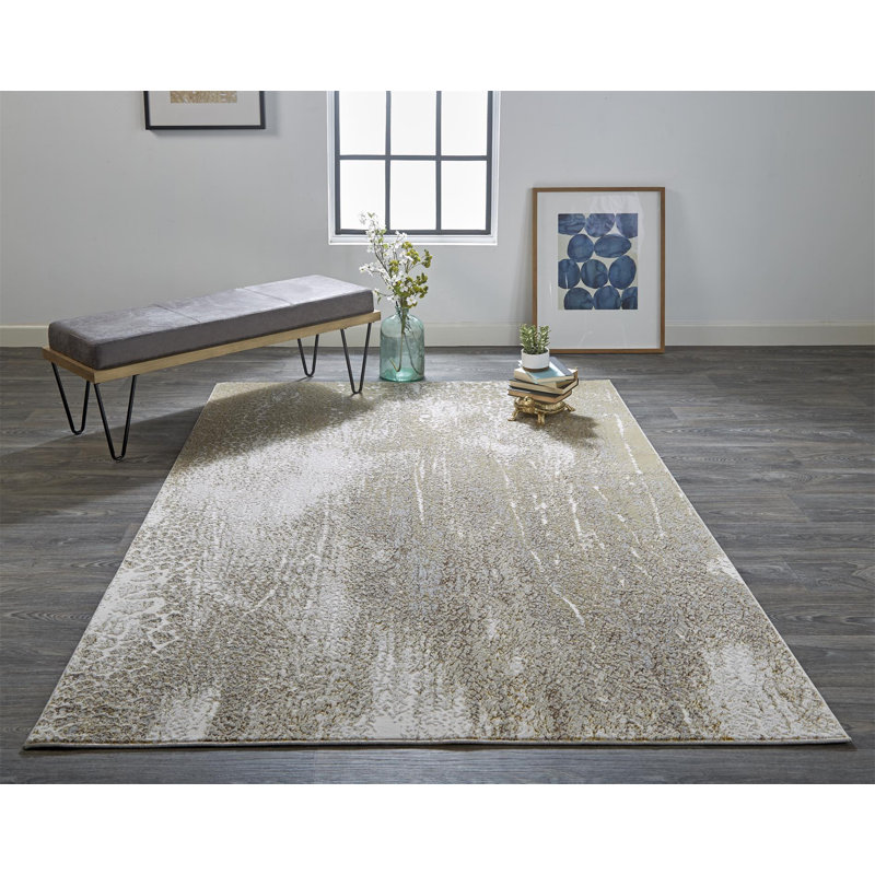 Milomir Abstract Indoor Rug, Rectangle 8' x 10'