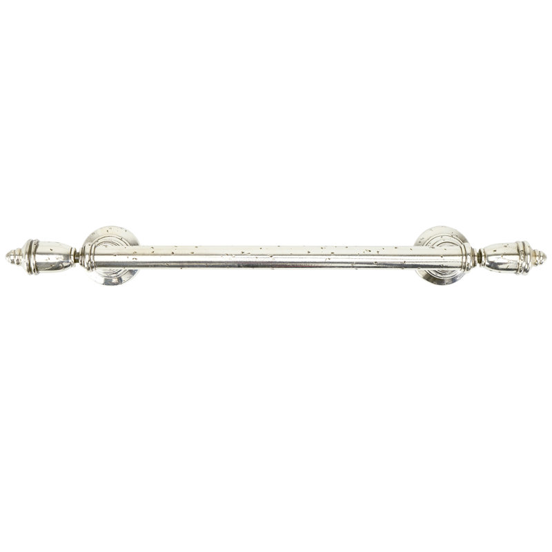 ABERDEEN 6" C TO C PULL; SATIN , Silver