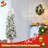 2 Packs Artificial Topiary Cedar Trees-1800001652
