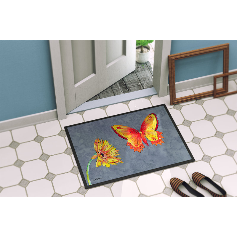 Sudeep Non-Slip Indoor Doormat, Rectangle 2' x 3'