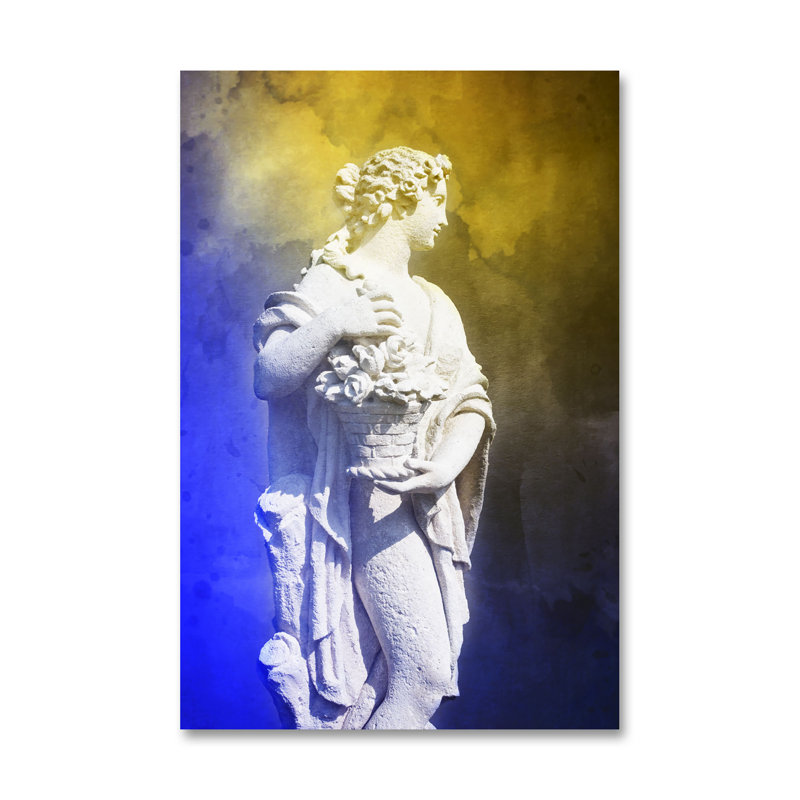 « grec lady i », impression, H 36 po x l 24 po x P 0,01 po, Papier