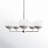 Avoca 5 - Light Dimmable Modern Linear Chandelier-472316520