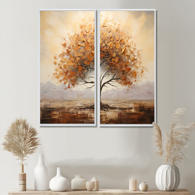 Wild Essence Of Africa Tree - Floral Tree African Wall Art