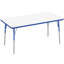 Table rectangulaire d'activités effaçables à sec avec pieds réglables-791962596-765072745-765072747