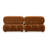 Berglund 72.5" Modular Modern 2-Piece Loveseat Sofa