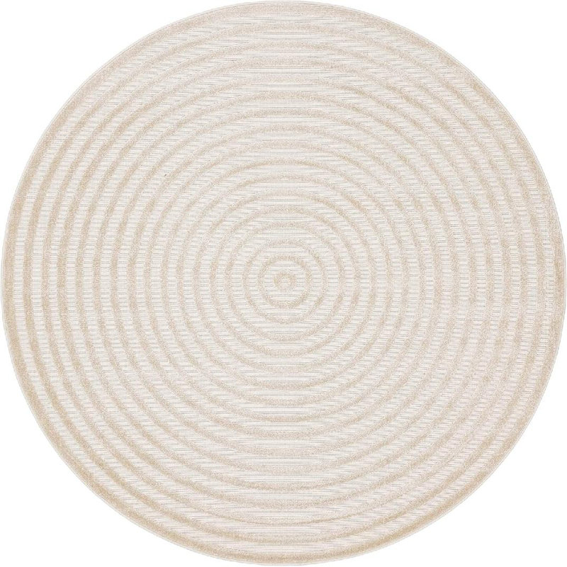 Prescott Indoor/Outdoor Rug, Round 8'