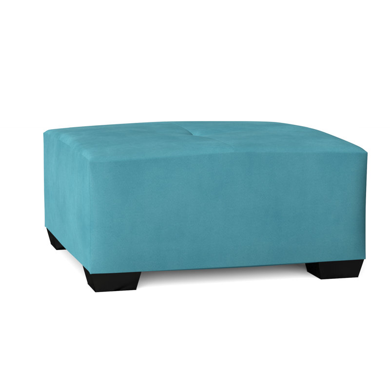 Camden Upholstered Ottoman, Bulldozer Caribbean