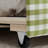 Cozy Gingham Daybed With Trundle Twin Size Sofa Bed No Box Spring Needed, With USB Port And Adorable Wave Shaped, Linen Fabric, Green-616029215