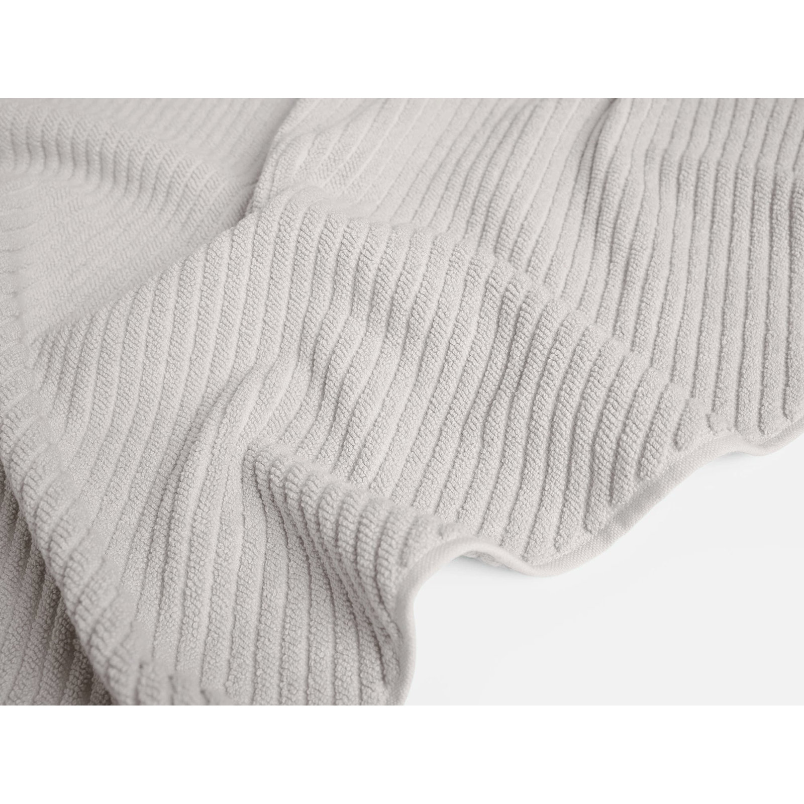 Air Weight Organic 100% Organic Cotton Bath Mat, Fog