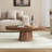 MDF Oval Coffee Table-1600100794