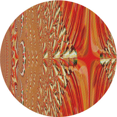 Tapis orange
