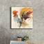 Art mural en toile Festive Rooster 2 'par Albena Hristova, 18 po x 18 po