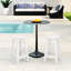 Tabouret de comptoir rond 24 po Laguna-99307224