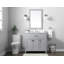 Ensemble de meuble-lavabo simple 36 po avec dessus en marbre Harrison-911672665