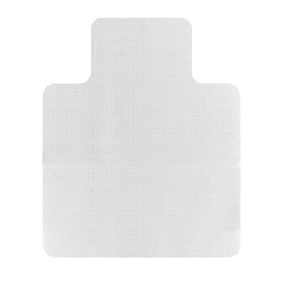 Tapis de chaise de bureau ergonomique avec rebord allongé pour tapis
