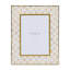 Mocha Check Glass Frame-405954311