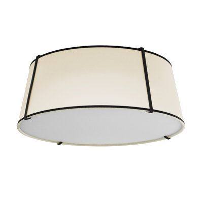 Plafonnier encastré 4 lumières trapézoïdales