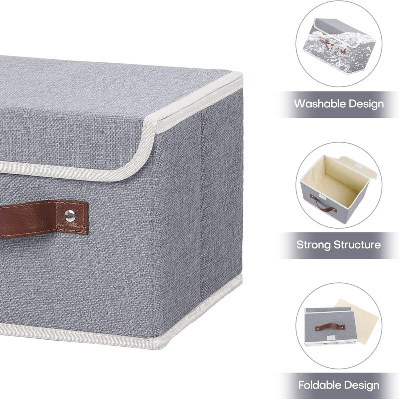 Latitude Run® Fabric Bin