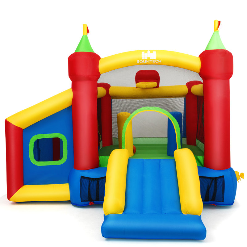 Jeu gonflable avec glissade bouh1 149,5 'X 120'