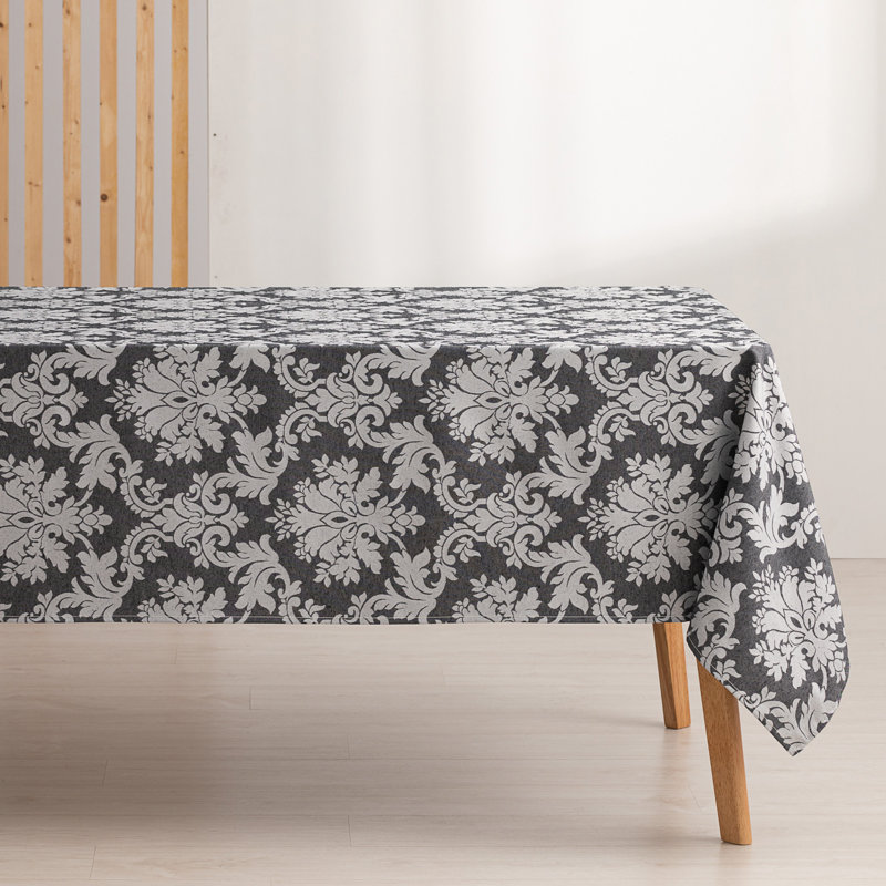 Donnelle Dining Linens, 180cm W x 140cm L, Black
