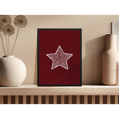 Chalres Single Picture Frame Print