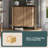 31.5"W Sideboard Buffet Cabinets, Modern Fluted Storage Cabinet With 2 Doors & Adjustable Shelf, For Kitchen Dining Room-582351985-580903197