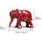 2 Pcs Red Feng Shui Elephant Statues, Trunk Up/Down Figurines for Wealth & Luck, Home Office Decor, Ideal Birthday Gift for Mom & Women-1776346768