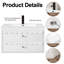 Ensemble de meuble-lavabo mural 30 po avec lavabo, robinet et drain Sharee, peint à la main-108606834