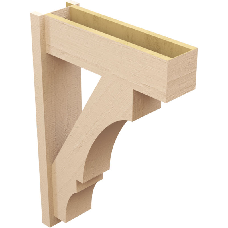 Bois de cèdre brut Balboa, H 38 po x l 8 po x P 26 po