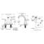 Robinet de salle de bain central avec drain Weller-70388043