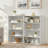 Bookshelf with Adjustable Shelf 8-layer Storage-1263615422