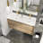 Manthan 48'' Double Bathroom Vanity with Resin Top-2103121667