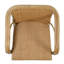 Portofino 18,75 po Fauteuil en rotin à hauteur de siège brun naturel-1202683212