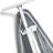Made Gray T-Leg Ironing Board With Adjustable Height & Compact Folding Design