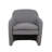 Brijpal Sherpa Fabric Upholstered Barrel Accent Chair-1858495571